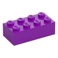 LEGO® los onderdeel Steen in kleur Lichtpaars 3001