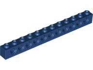 Plaatje in Gallery viewer laden, LEGO® los onderdeel Technische Steen Donkerblauw 3895
