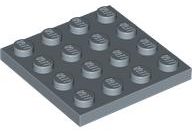 LEGO® los onderdeel Plaat Algemeen in kleur Zandblauw 3031