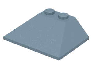LEGO® los onderdeel Dakpan Algemeen in kleur Zandblauw 4861