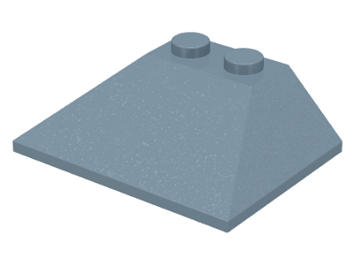 LEGO® los onderdeel Dakpan Algemeen in kleur Zandblauw 4861