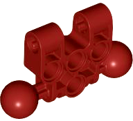 LEGO® los onderdeel Bionicle in kleur Donkerrood 47330