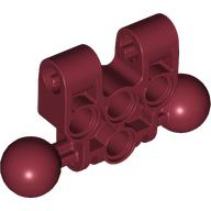 Plaatje in Gallery viewer laden, LEGO® los onderdeel Bionicle in kleur Donkerrood 47330