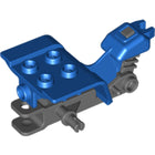 LEGO® los onderdeel Fiets & Motor in kleur Blauw 30187b