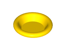 Plaatje in Gallery viewer laden, LEGO® los onderdeel Accessoire in kleur Geel 6256