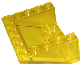 LEGO® los onderdeel Dakpan Omgekeerd Doorzichtig Geel 4228