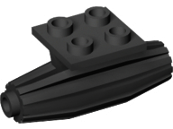 LEGO® los onderdeel Vliegtuig in kleur Zwart 4229