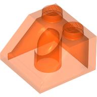Plaatje in Gallery viewer laden, LEGO® onderdeel Dakpan Algemeen Doorzichtig Neon Oranje 3039