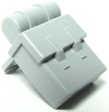Plaatje in Gallery viewer laden, LEGO® onderdeel Lijf Accessoire Licht Blauwachtig Grijs 2524