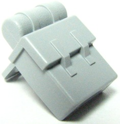 LEGO® onderdeel Lijf Accessoire Licht Blauwachtig Grijs 2524