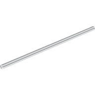 LEGO® los onderdeel Technische As in kleur Wit 50451