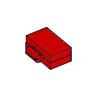 LEGO® los onderdeel Accessoire in kleur Rood 4449