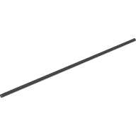 LEGO® los onderdeel Technische As in kleur Zwart 50450