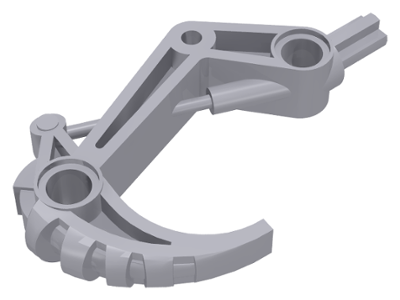 LEGO® los onderdeel Bionicle Licht Blauwachtig Grijs 32551