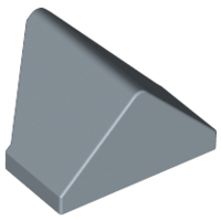 LEGO® los onderdeel Dakpan Algemeen in kleur Zandblauw 3049c