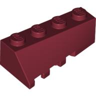 LEGO® los onderdeel Wig in kleur Donkerrood 43720