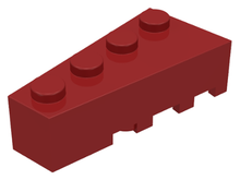 Plaatje in Gallery viewer laden, LEGO® los onderdeel Wig in kleur Donkerrood 41768