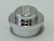 LEGO® los onderdeel Plaat Rond in kleur Chroom Zilver 4073