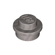 Plaatje in Gallery viewer laden, LEGO® los onderdeel Plaat Rond in kleur Chroom Zilver 4073