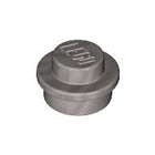 LEGO® los onderdeel Plaat Rond in kleur Chroom Zilver 4073