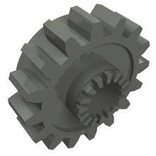 Plaatje in Gallery viewer laden, LEGO® Technische Tandwiel Donker Blauwachtig Grijs 6542a