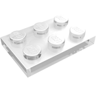 LEGO® los onderdeel Plaat Algemeen in kleur Doorzichtig 3021