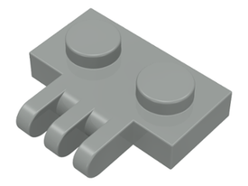 LEGO® los onderdeel Scharnier in kleur Lichtgrijs 2452