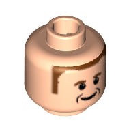 Plaatje in Gallery viewer laden, LEGO® los onderdeel Hoofd in kleur Lichte Noga 3626pb0261