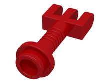Plaatje in Gallery viewer laden, LEGO® los onderdeel Scharnier in kleur Rood 2433