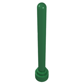 LEGO® los onderdeel Antenne in kleur Groen 3957