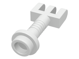 LEGO® los onderdeel Scharnier in kleur Wit 2433