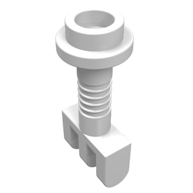 LEGO® los onderdeel Scharnier in kleur Wit 2433