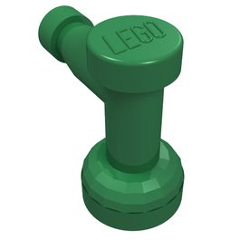 LEGO® los onderdeel Kraan in kleur Groen 4599a