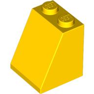 Plaatje in Gallery viewer laden, LEGO® los onderdeel Dakpan Algemeen in kleur Geel 3678b