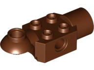 LEGO® los onderdeel Technische Steen Roodachtig Bruin 47452