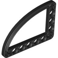 LEGO® los onderdeel Technische Hefbalk in kleur Zwart 32251