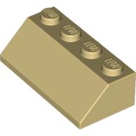 Plaatje in Gallery viewer laden, LEGO® los onderdeel Dakpan Algemeen in kleur Geelbruin 3037