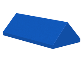 LEGO® los onderdeel Dakpan Algemeen in kleur Blauw 3041