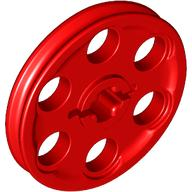 LEGO® los onderdeel Wiel in kleur Rood 4185