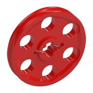 LEGO® los onderdeel Wiel in kleur Rood 4185