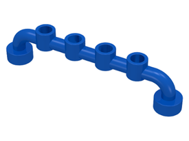 LEGO® los onderdeel Staaf in kleur Blauw 6140