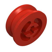 Plaatje in Gallery viewer laden, LEGO® los onderdeel Wiel in kleur Rood 3482