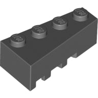 Plaatje in Gallery viewer laden, LEGO® los onderdeel Wig Donker Blauwachtig Grijs 41767