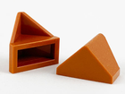 LEGO® los onderdeel Dakpan Algemeen Donker Oranje 3049b