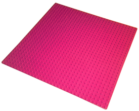 LEGO® los onderdeel Grondplaat in kleur Magenta 3811