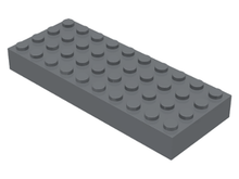 Plaatje in Gallery viewer laden, LEGO® los onderdeel Steen Donker Blauwachtig Grijs 6212