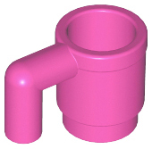 LEGO® los onderdeel Accessoire in kleur Donker Roze 3899