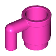 Plaatje in Gallery viewer laden, LEGO® los onderdeel Accessoire in kleur Donker Roze 3899