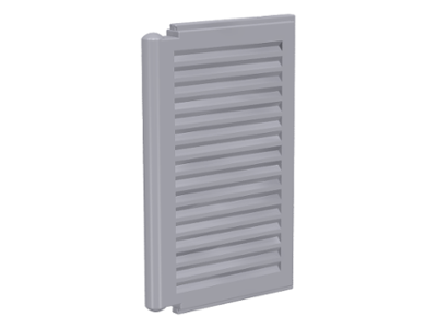 LEGO® Venster, Ruit en Luik Licht Blauwachtig Grijs 3856