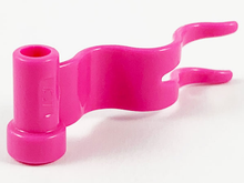 Plaatje in Gallery viewer laden, LEGO® los onderdeel Vlag in kleur Donker Roze 4495a